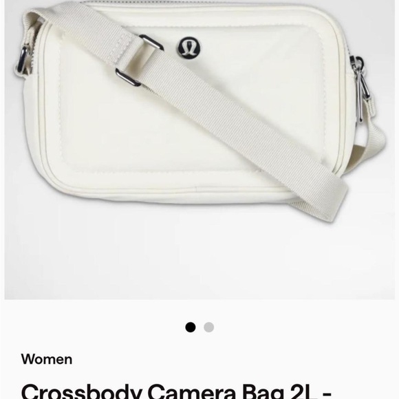 Lululemon White Crossbody Bag - Picture 1 of 5